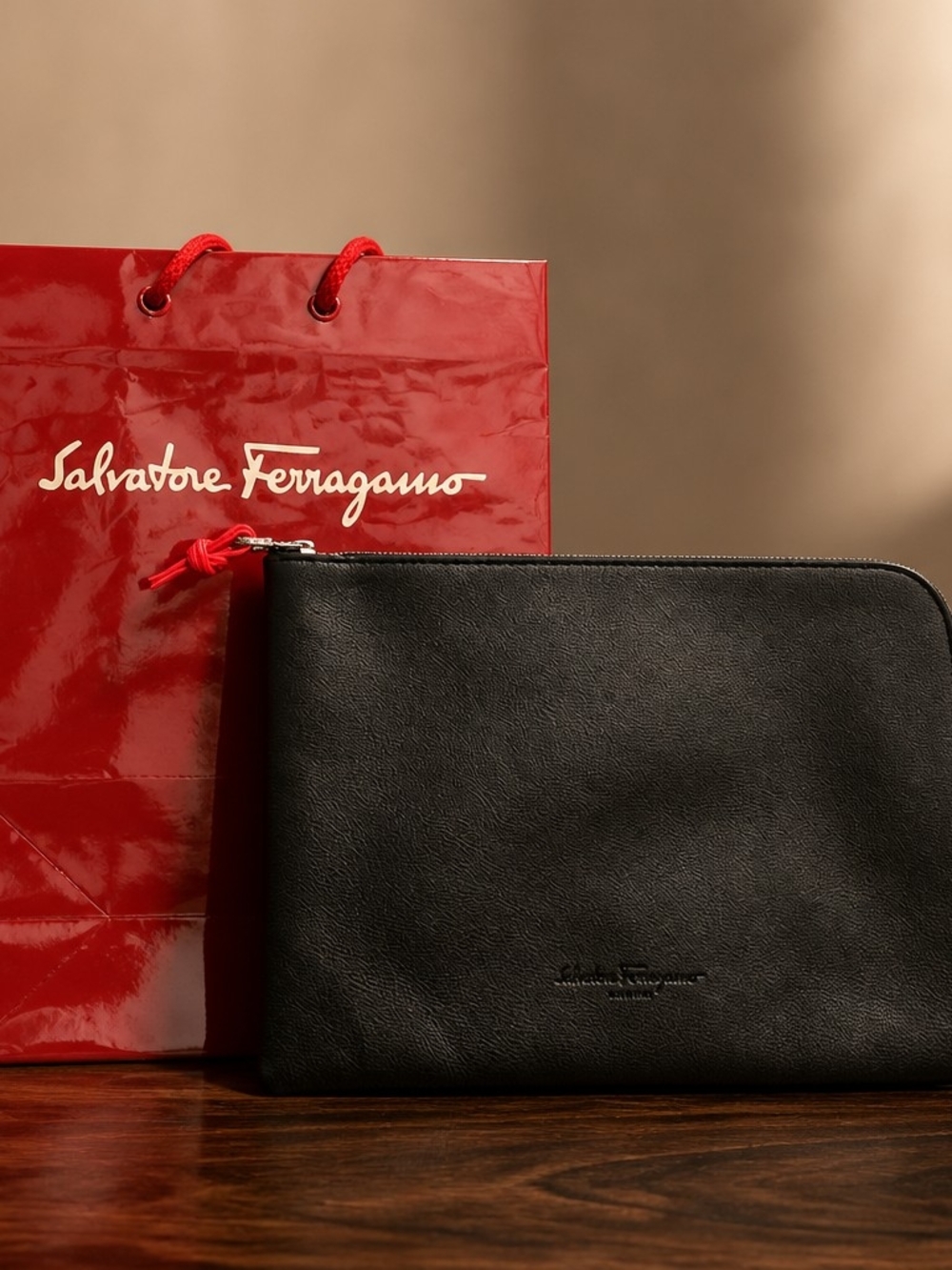 Salvatore Ferragamo Portfolio pouch parfums